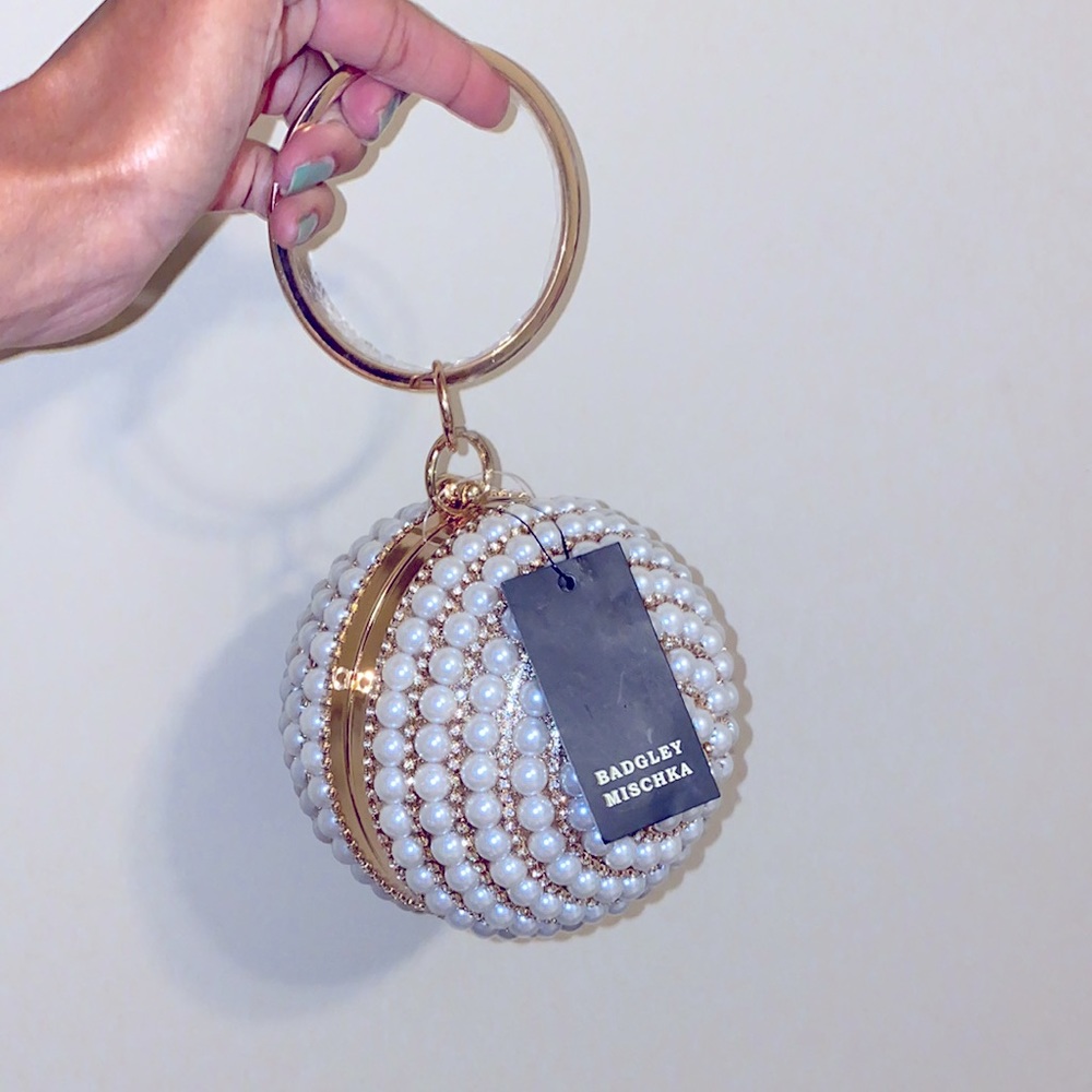 NWT (Last 1) Badgley Mischka clutch handbag - Picture 3 of 7